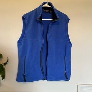 Patagonia Blue Fleece Vest Size L